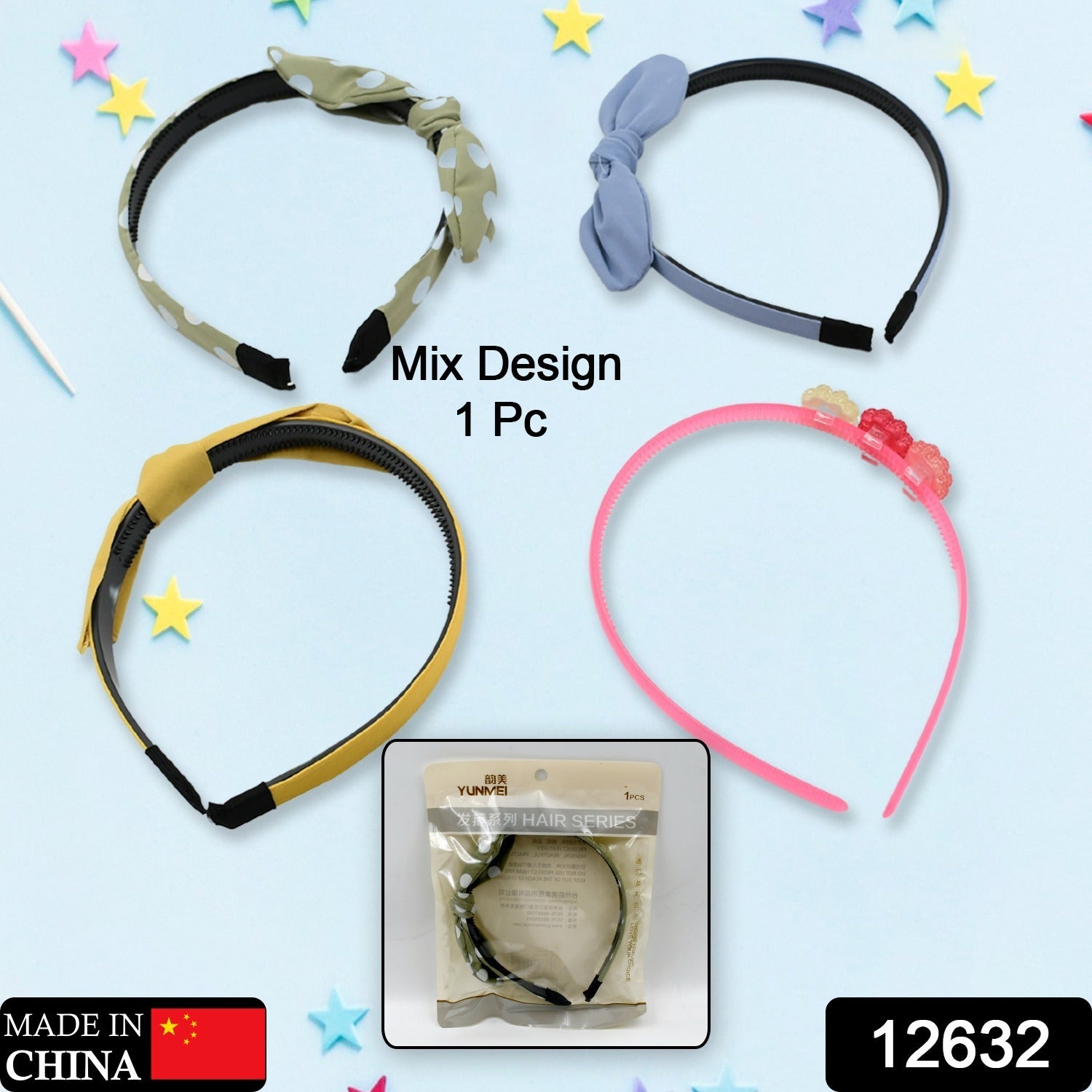 12632 Stylish Hair Accessories, Hairband / Headband for Baby Girls / Women / Hair Band Stretch Hair Accessories for Women Girls Hair Accessories Multicolor / Mix Designs 12632 Stylish Hair Accessories, Hairband / Headband for Baby Girls / Women / Hair Band Stretch Hair Accessories for Women Girls Hair Accessories Multicolor / Mix Designs